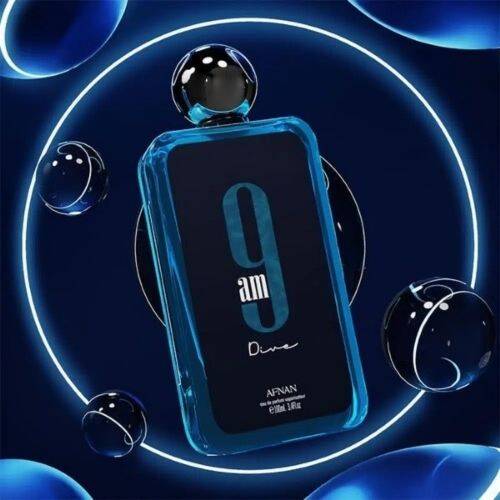 Afnan 9 Am Dive EDP 100 ml Unisex Perfume - 3