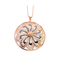 Authentic Shield Silver Necklace - Elegant Jewelry