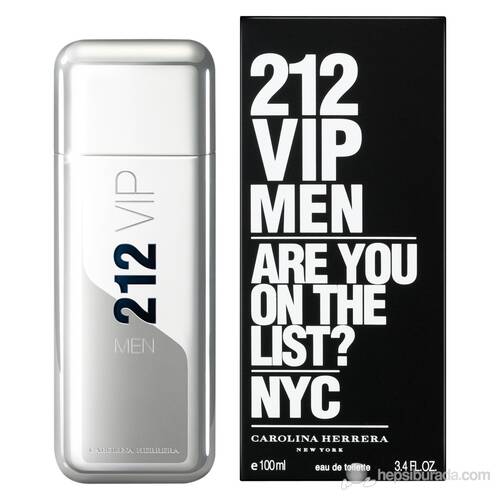 Carolina Herrera 212 Vip Edt 100 ML Men's Perfume - 2