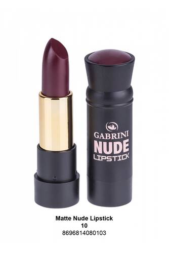 Gabrini Nude Matte Lipstick 10 - 1