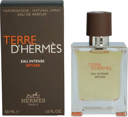Hermes Terre D'Hermes Eau Intense Vetiver Edp 50 ML Men Perfume - 3