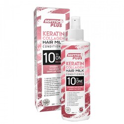 Softto Plus Keratin & Collagen Hair Milk - Vip Beauty