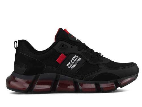 Wickers Leather 2537 For Men - Black/Red - 1
