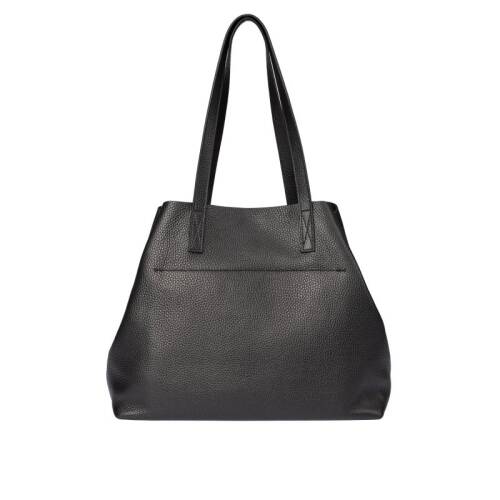 Guzini 7935 Women's Genuine Leather Shoulder Bag - Black - 3