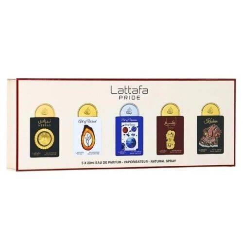 Lattafa Pride 5 x 20 ml EDP Gift Set Box 03 Unisex Perfume Set - 1