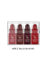 Matte Lipstick Mini - MIX 2 - Golden Rose