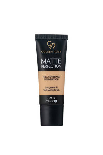 Matte Perfection Full Coverage Foundation - Natural 06 - High-Cooling Matte Foundation 35 ml - 1